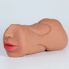 3 in 1 Realistic Pocket Pussy Tight Anus, Vagina & Mouth Masturbator Cup Skin Tone India DarkDesires