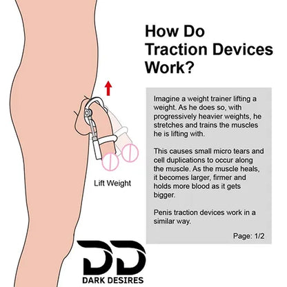Pro Extender Device – Advanced Adjustable Length Support System - Dark Desires
