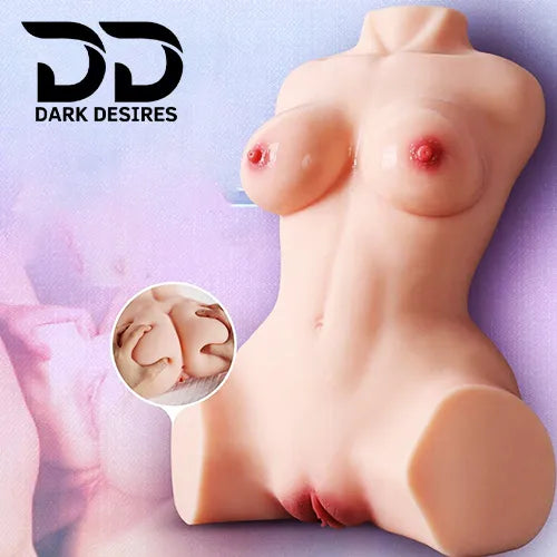 Xelina Lifelike Torso Sex Doll Male Masturbator pussy and anus 5kg skin tone DarkDesires India
