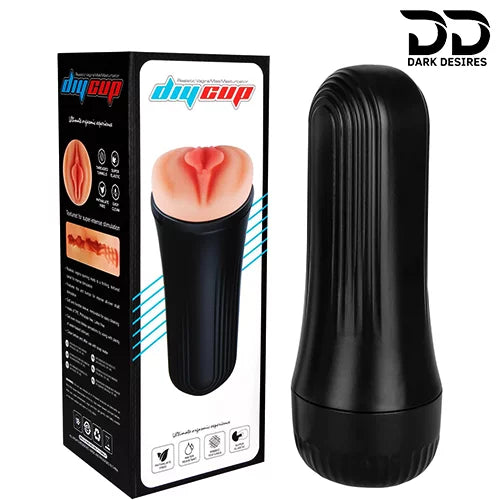 realistic vaginal masturbator cup for men. Soft, tight, and easy to clean pocket pussy design in India By DarkDesires.in