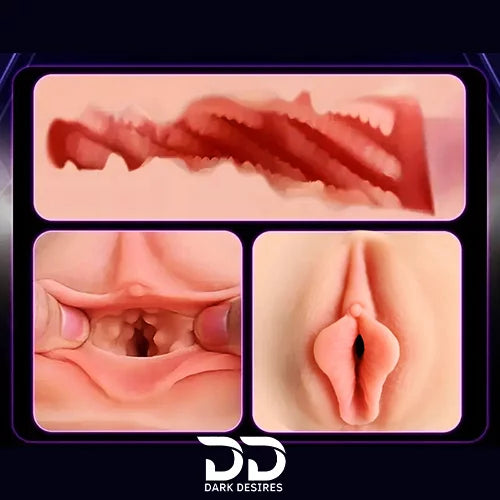 realistic vaginal masturbator cup for men. Soft, tight, and easy to clean pocket pussy design in India By DarkDesires.in