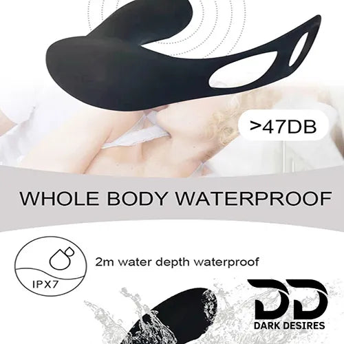 remote control prostate massager with penis ring in India By Darkdesires