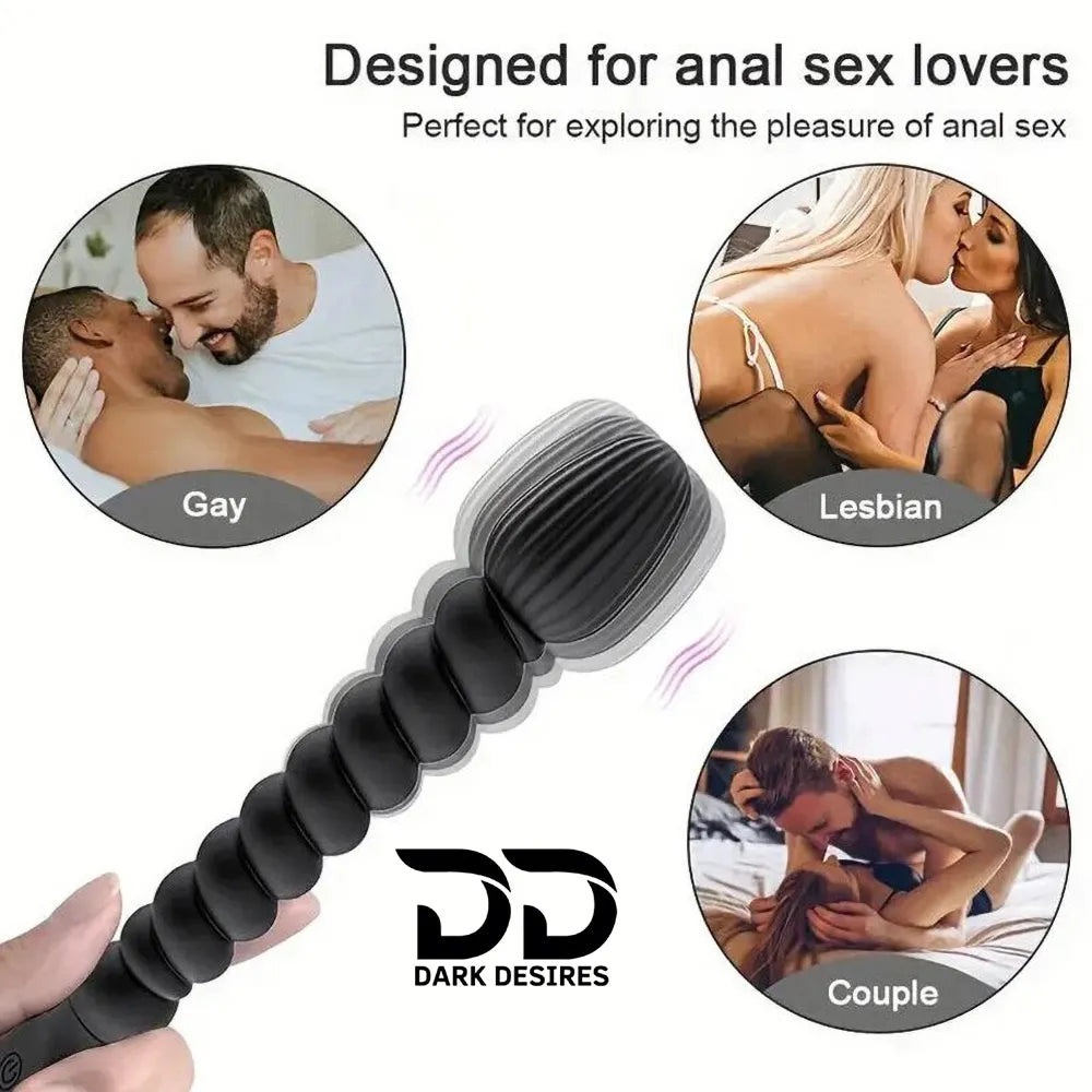 vibrating anal beads with butt plug india