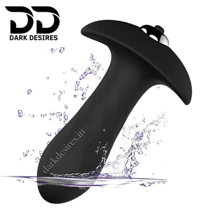 Vibrating Butt Plug with Penis Shape Prostate Massager