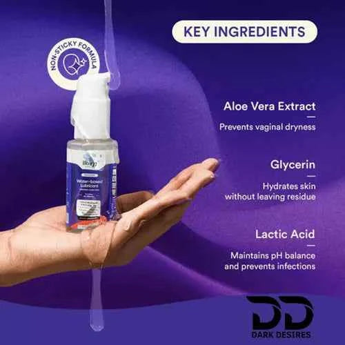 Water-Based Lubricant & Massage Gel with Aloe Vera – 50 ml