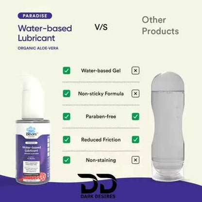 Water-Based Lubricant & Massage Gel with Aloe Vera – 50 ml